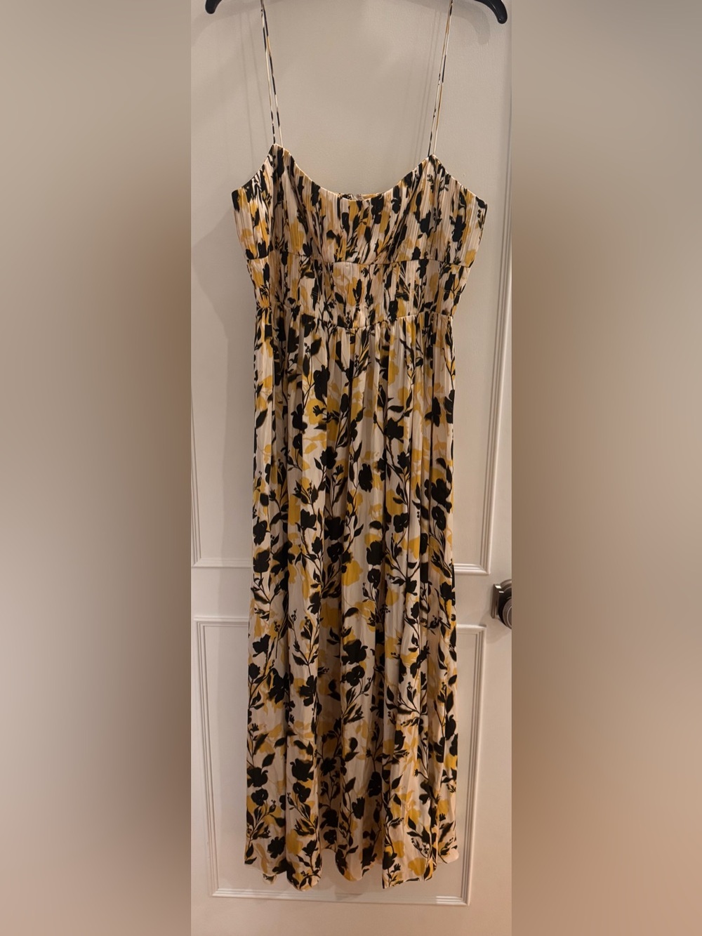 J Crew Collection Floral Floor Length Dress